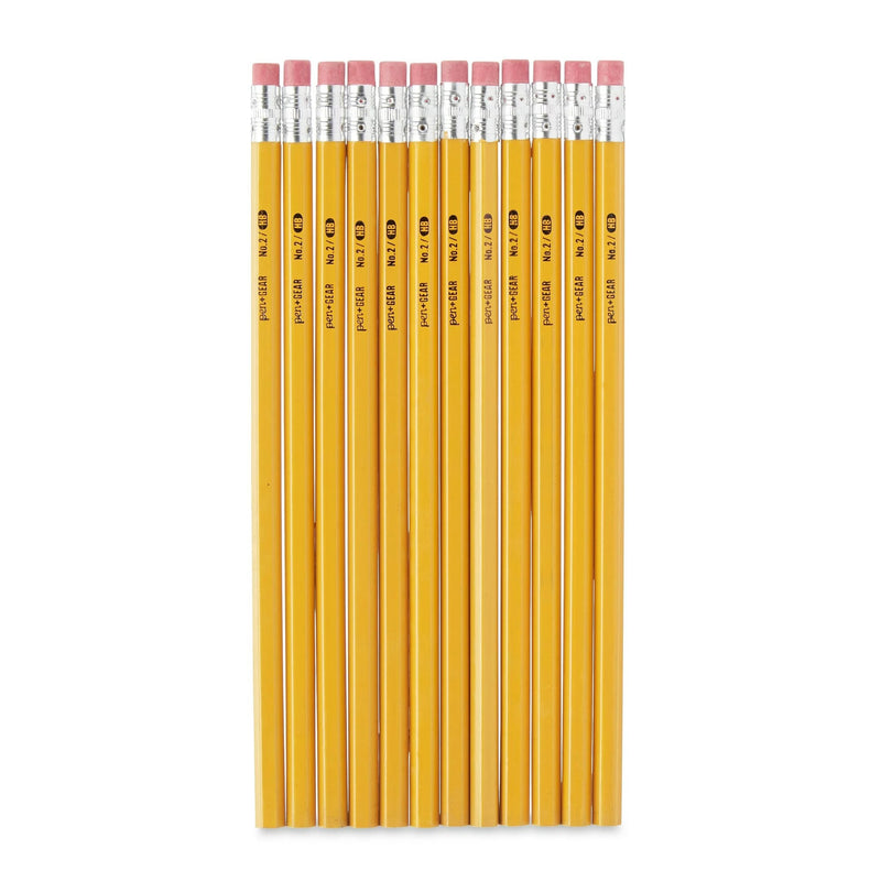 No. 2 Wood Pencils, 12 Count